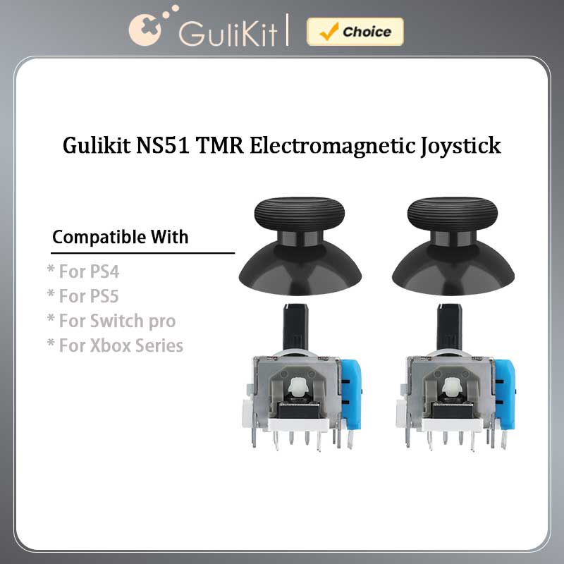 Gaming Setup Accessories Xbox - GuliKit NS51 TMR Joystick, Çubuk Kapağıyla,
