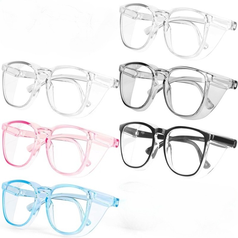 Gaming Glasses Tinted - 1/6 adet Kadın Güvenlik Gözlüğü, Buğu