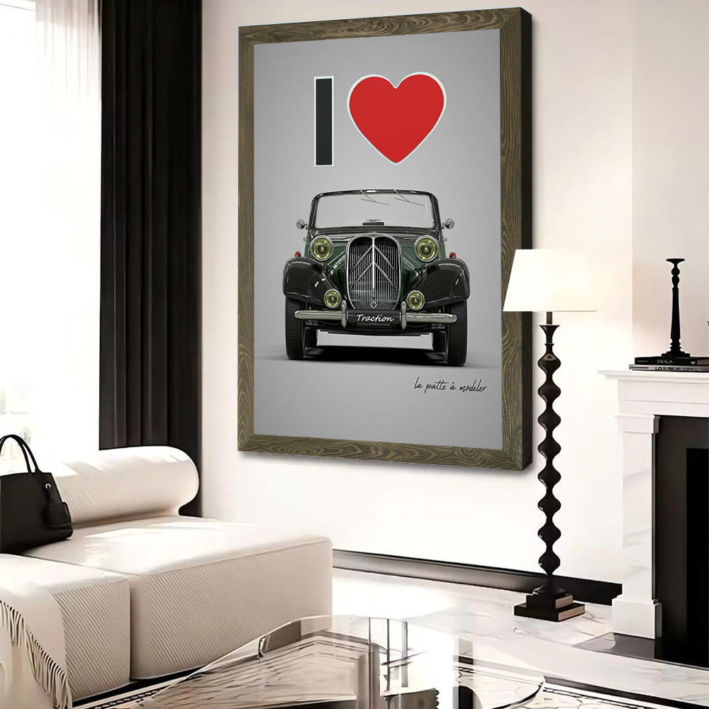 I Love Traction Baskılı Kanvas - Gaming Accessories Room incelemesi ve fiyatı