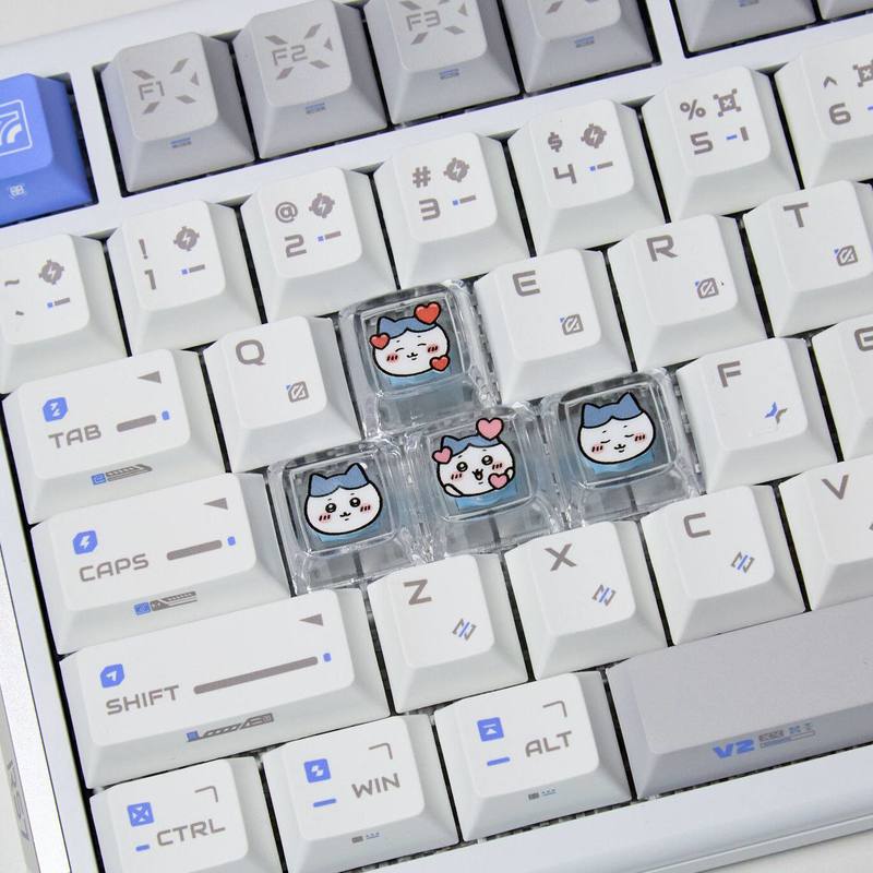 Chiikawa 4 Adet El Yapımı Şeff - Gaming Accessories Room incelemesi ve fiyatı