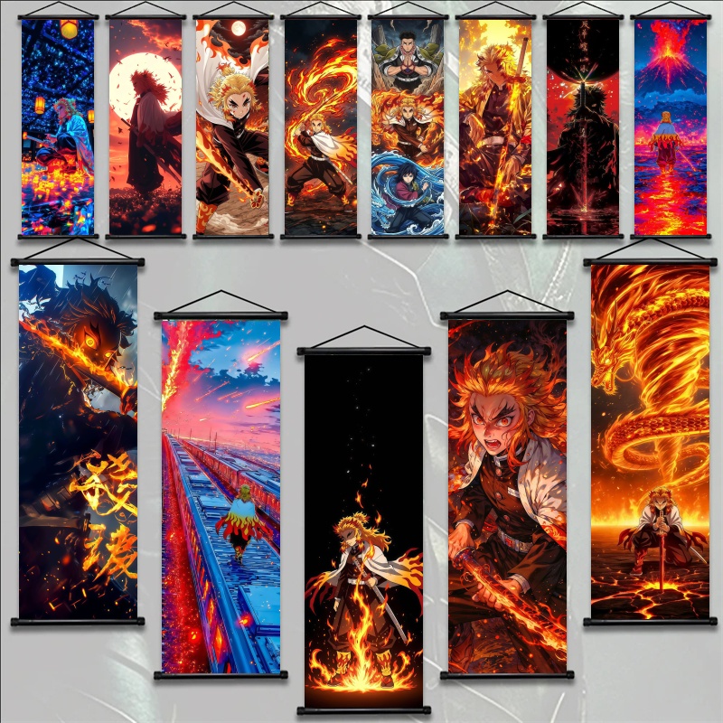 Demon Slayer Kyojuro Rengoku H - Gaming Accessories Bedroom incelemesi ve fiyatı