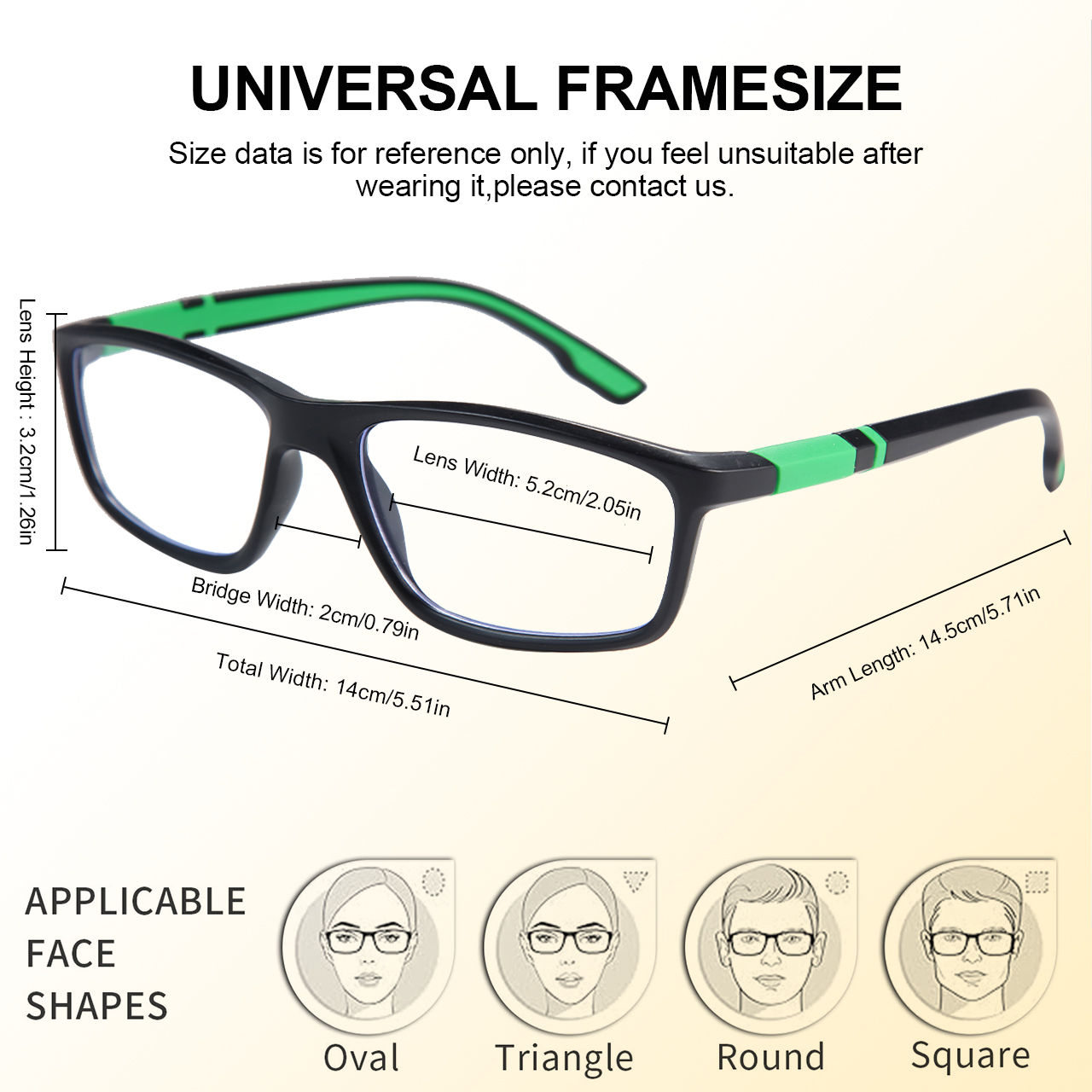1 Çift Kare Çerçeveli Spor Oku - Gaming Glasses Tinted incelemesi ve fiyatı